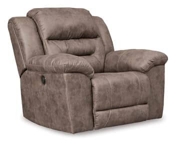 Stoneland Power Recliner — Brown/Beige — view 8