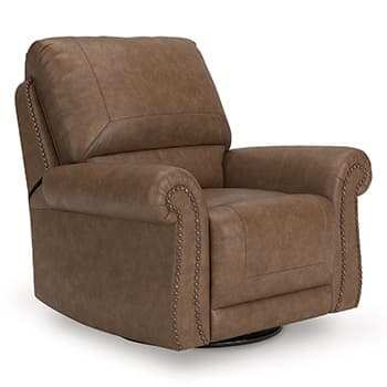 Shadsburne Swivel Glider Recliner — Brown/Beige — view 8