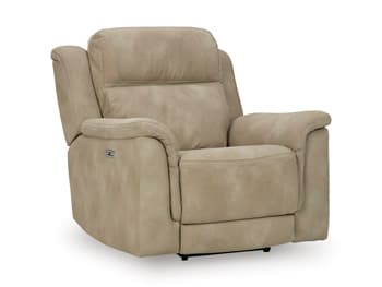 Next-Gen Durapella Power Recliner — Brown/Beige — view 8