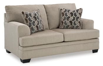 Stonemeade Loveseat — Brown/Beige — view 7