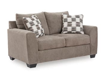 Loreo Loveseat — Brown/Beige — view 5
