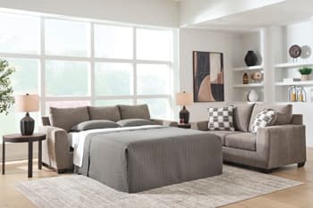 Loreo Queen Sofa Sleeper — Brown/Beige — view 5