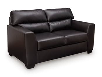 Gavello Loveseat — Black/Gray — view 5