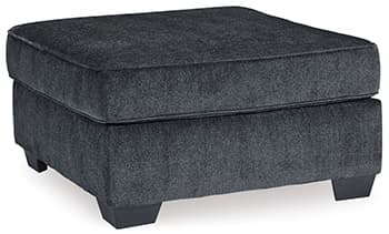 Altari Oversized Accent Ottoman — Black/Gray — view 8