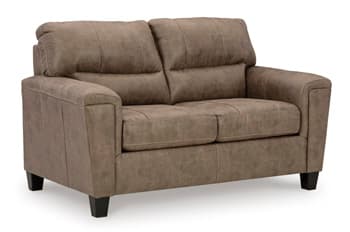 Navi Loveseat — Black/Gray — view 8