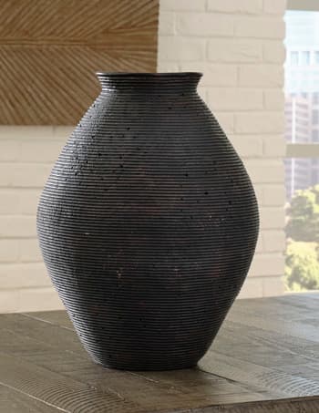 Hannela Vase — Brown/Beige — view 5