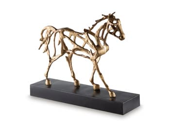 Grainville Sculpture — Metallic;Black/Gray — view 5