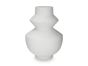 Naveen Vase — White — view 5