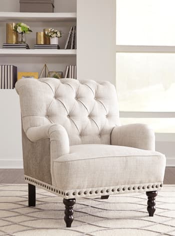 Tartonelle Accent Chair — Brown/Beige — view 5