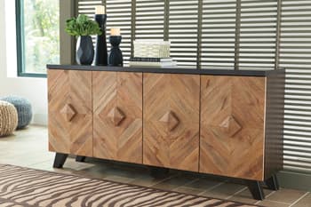 Robin Ridge Accent Cabinet — Brown/Beige — view 5