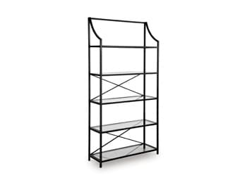 Dakerwell 72" Bookcase — Black/Gray — view 5