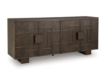 Cato Accent Cabinet — Dark Brown — view 8