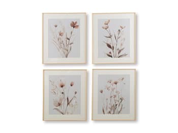 Chettings Wall Art (Set of 4) — Beige/Gray/Blush — view 6