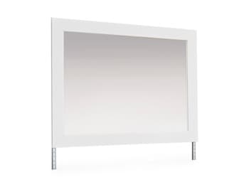 Raechalla Bedroom Mirror — White — view 4