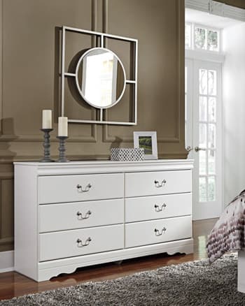 Anarasia Dresser — White — view 4