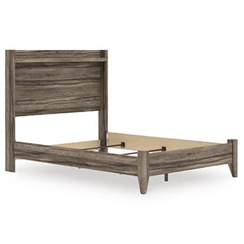 Baystorm Full Panel Headboard — Brown/Beige — view 4