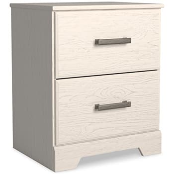 Stelsie Nightstand — White — view 6