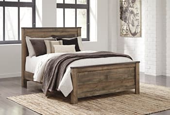 Trinell Queen Panel Bed — Brown/Beige — view 4