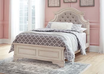 Realyn Full Panel Bed — White — view 8