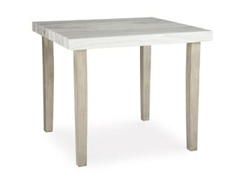 Karmenton Counter Height Dining Table — Brown/Beige — view 5