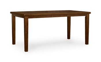 Ralene Counter Height Dining Extension Table — Brown/Beige — view 8