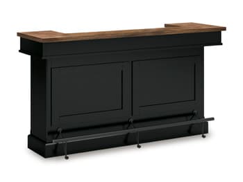 Wildenauer 78" Bar — Black/Gray;Brown/Beige — view 8