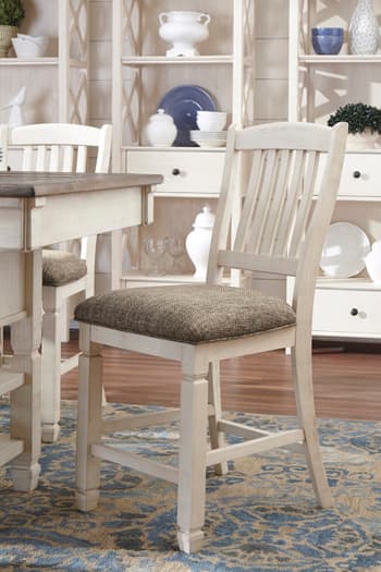 Bolanburg Counter Height Bar Stool — Brown/Beige;White — view 8