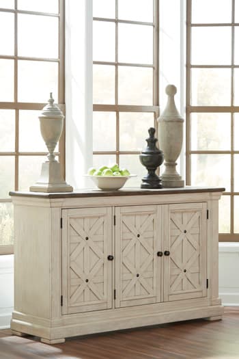 Bolanburg Dining Server — Brown/Beige;White — view 8