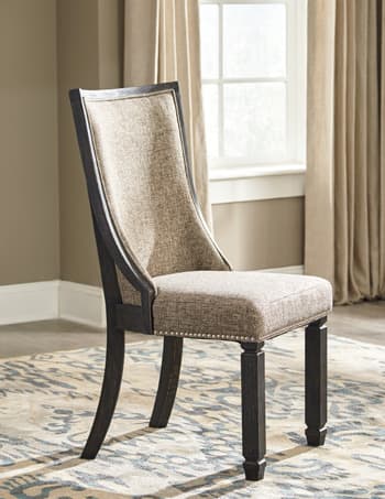 Tyler Creek Dining Chair — Black/Gray;Brown/Beige — view 7