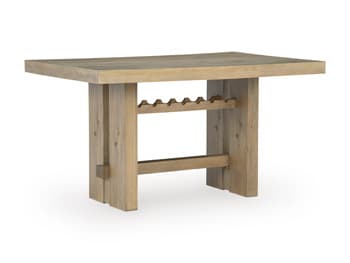 Crendlin Counter Height Dining Table — Brown/Beige — view 8