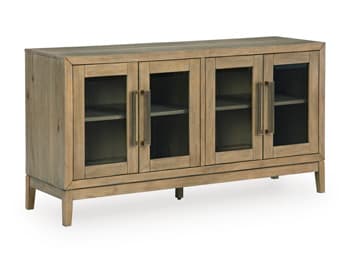 Crendlin Dining Server — Brown/Beige — view 7