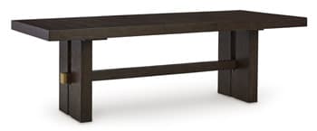 Burkhaus Dining Extension Table — Brown/Beige — view 8