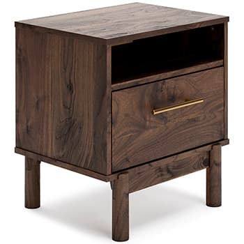 Calverson Nightstand — Brown/Beige — view 8