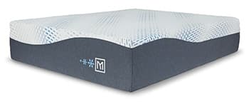 Millennium Luxury Gel Memory Foam Queen Mattress — White;Black/Gray;Blue — view 8