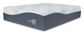 Millennium Luxury Plush Gel Latex Hybrid Queen Mattress — White;Black/Gray;Blue — view 8