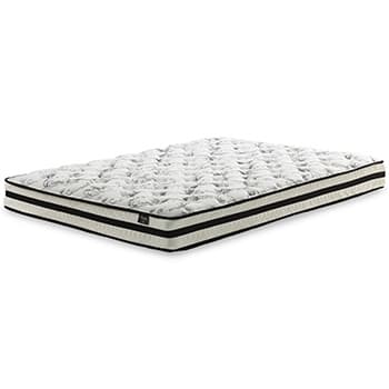 8 Inch Chime Innerspring Full Mattress in a Box — White;Black/Gray — view 8