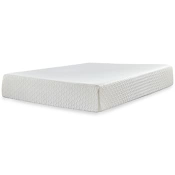 Chime 12 Inch Memory Foam King Mattress in a Box — White — view 8