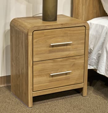 Dovander Nightstand — Brown/Beige — view 8