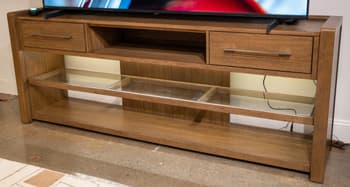 Marxmore 88" TV Stand — Brown/Beige — Middletown Furniture, Middletown OH