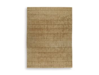 Luzmont Extra Large Rug — Golden Brown — view 6