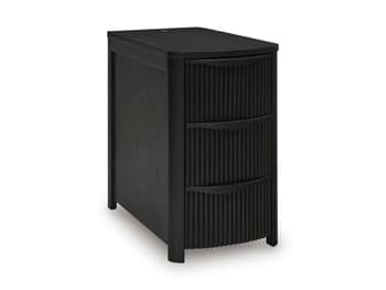 Camdill Chairside End Table — Black/Gray — view 8