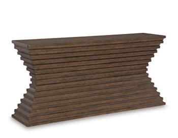 Hannodream Sofa Table — Brown/Beige — view 8